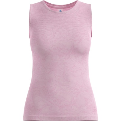 Odlo Дамско синтетично термобельо Odlo Women's Performance Light Rain Dye Top Crew Neck Synthetic base layer - Hyper Pink (114-3818-0114)