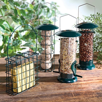 Krmítka pro ptáky, sada 4 ks – Zbozi.Blesk.cz