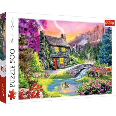 Trefl Пъзел Trefl от 500 части - Идилия в планината (37325)
