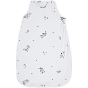 Lorelli Зимен спален чувал Lorelli - Ранфорс, Little Rabbits, 2.5 Tog, 85 cm, сив (20810386601R) - ozone