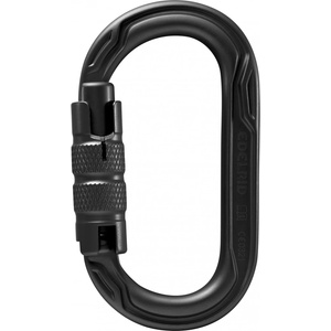 Edelrid Заключващ се карабинер Edelrid Oval Power 2500 Triple II Locking carabiner - Night - размер Triple-Lock (340-0033-0211)