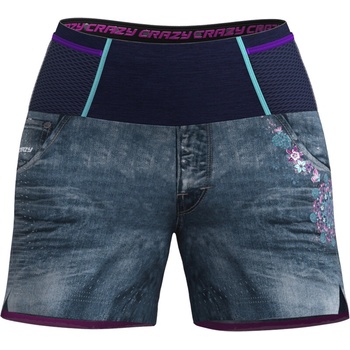 Crazy Idea dámske šortky short lightning