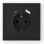 Commel КОНТАКТ ШУКО 16a+usb ТИП a+c 3a 15w (3856024407977)