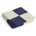 Hay Pattern Хартиени салфетки 33 x 33 см, бяло-тъмносиня карирана, 20 бр (AE732-E139-AQ02)