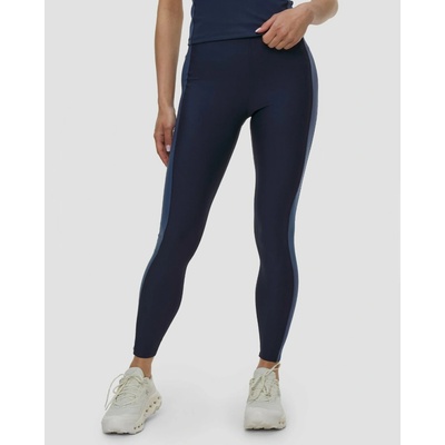 Sportovní Dámské Legíny S Vysokým Pasem Casall Shaped Block High Waist Tights V Tmavě Modrém Barevném Provedení