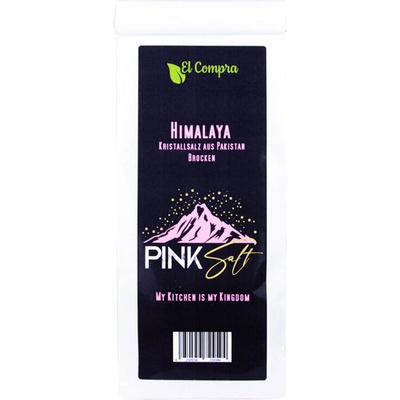 Хималайска розова сол (кристали) 0.5 kg | El Compra (2463 EC)