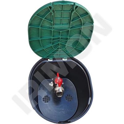 Rain GARD-RAIN 15-ND ventilová šachta s kohoutkem 3/4" vni. závit 220x200 mm