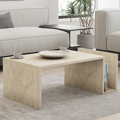 ASG Memo - маса за кафе травертин (8684283030910)