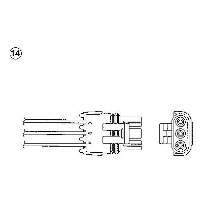 Lambda sonda NGK OZA55-R2