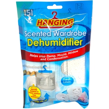 HANGING ароматизатор и влагоабсорбатор за гардероб, 180гр, Fresh linen