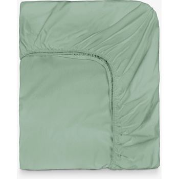 Дилиос Чаршаф с ластик за матрак 140/200/30 см НЮАНСИ Зелен, 100% памук ранфорс