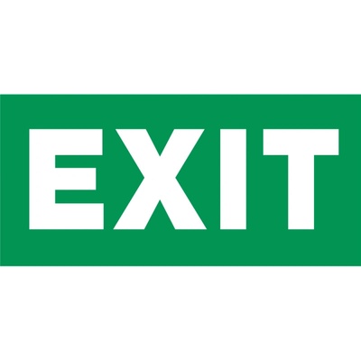 ČERVA Tabulka bezpečnostní - EXIT 9903004799999