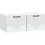 vidaXL Стенно монтиран ТВ шкаф Бяло 78, 5 x 41 x 30 см (899025)