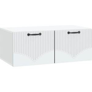 vidaXL Стенно монтиран ТВ шкаф Бяло 78, 5 x 41 x 30 см (899025)