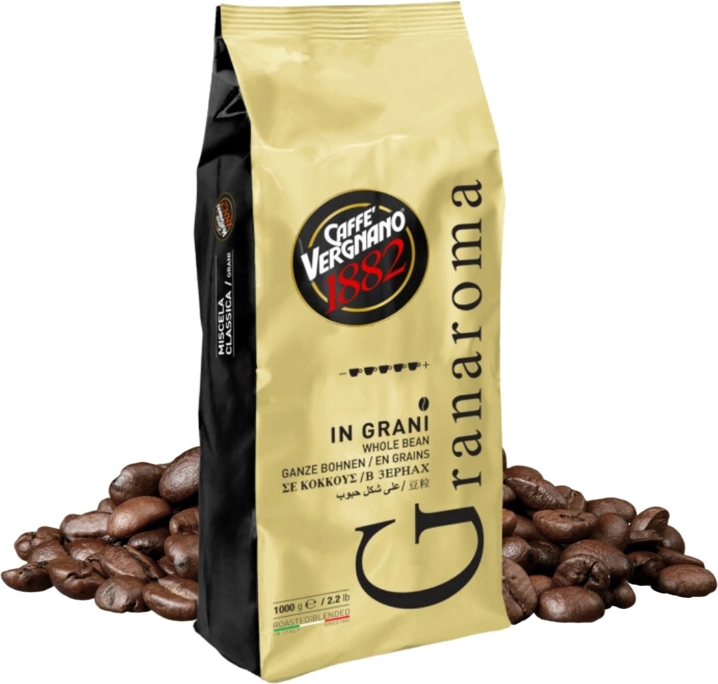 Caffé Vergnano Кафе на зърна Vergnano Gran Aroma Bar 1 кг