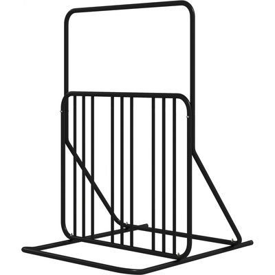 Durhand s rukojetí na obou stranách 4 kola Ocel 102 x 92 x 130 cm černá