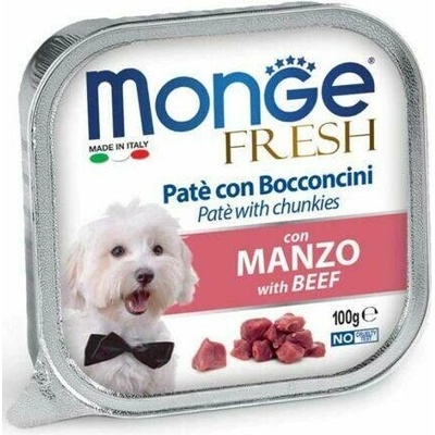 Monge Fresh Adult Dog hovězí 16 x 100 g
