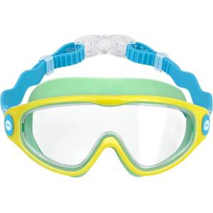 Slazenger Panorama Training Goggles - Grn/Yellow/Blue