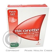 NICORETTE INVISIPATCH TDR 25MG/16H TDR EMP 7 I