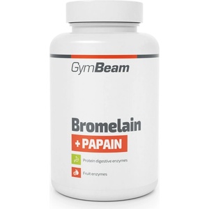 GymBeam Bromelain Papain, 90 Capsules