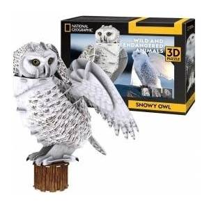 Lisciani 3D Puzzle Snow Owl DS1079H Cubic Fun