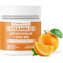 Herbs Energy Vitamín C 1000 mg liposomální pomeranč, 30 dávek