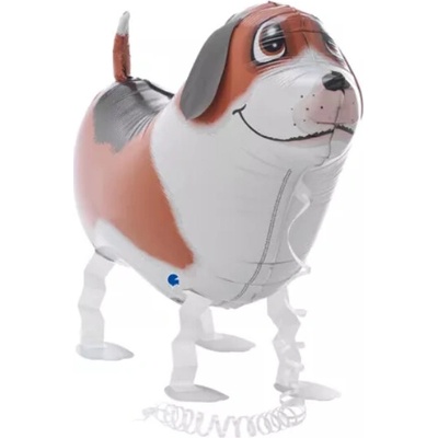 Grabo Chodící fóliový balónek 38cm Pes