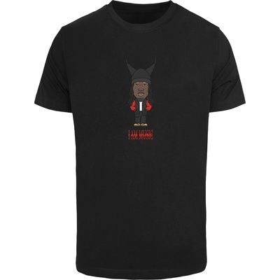 Mister Tee Тениска I Am Music Tee black XXLUB-MT3258-00007 - Тъмносив, размер XL