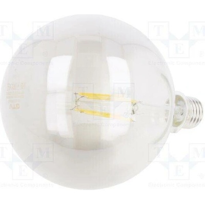 GTV Poland LD-G125FPE8-30 Žárovka LED šedá E27 230VAC 8W 360° 2700K