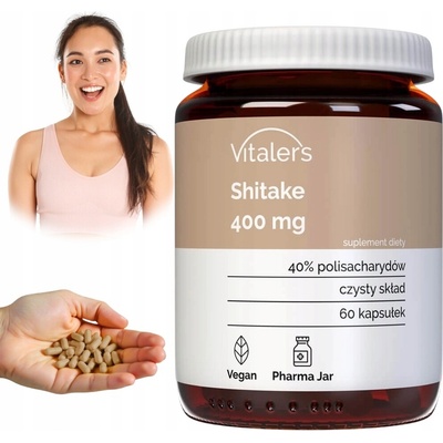 Vitaler's Shiitake 400 mg 60 kapsúl