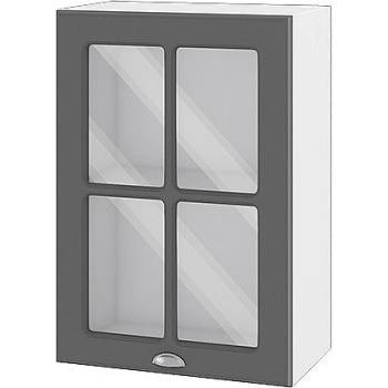 ИРИМ Горен кухненски шкаф Сити БФ-Цимент мат-06-118 50 см