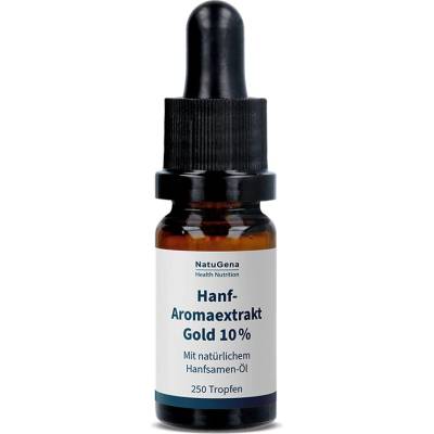 NatuGena Масло от конопено семе - Подкрепа за ставите и хормонален баланс, 350 mg, 10 ml капки (570578 (2018057) NTG)