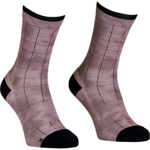 Ortovox Дамски чорапи за колоездене Ortovox Women's MTB Mid Sock Cycling socks - Dawn Rose - размер 35-38 (EU) (207-1399-0111)