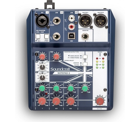 Soundcraft Notepad-5