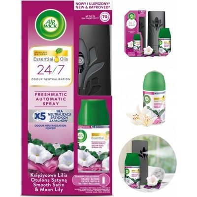 Air Wick Freshmatic Osvěžovač Vzduchu Měsíční Lilie Sada 250 ml