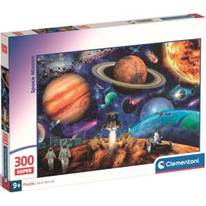 Clementoni Пъзел Clementoni от 300 части - Космическа мисия (21724)