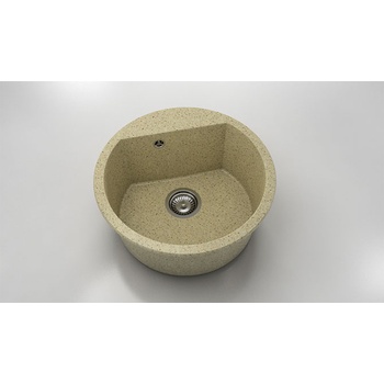 Image 1 of FAT Кръгла мивка Vanguard 223, Granicite, 324 Coastline, с включен сифон