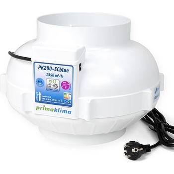 Image 1 of Prima Klima EC Вентилатор PK200-ECblue Ø200mm 1350m3/h