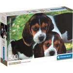 Clementoni Пъзел Clementoni от 500 части - Заедно един до друг (35536)