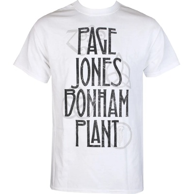 NNM тениска метална мъжки Led Zeppelin - Бяла - NNM - RTLZETSWPAG