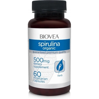 Biovea Spirulina Organic 500mg - Спирулина | 60 tabs (4441)