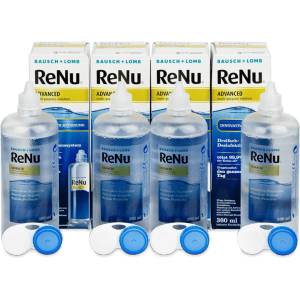 Bausch & Lomb ReNu Advanced разтвор 4x 360 ml - alensa