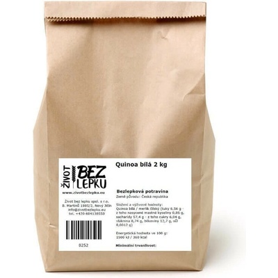 Život bez lepku Quinoa biela 2000 g