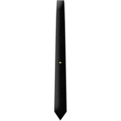 RukaHore Kravata The Beatles Unisex Silk Neck Tie: Apple Logo Skinny Black