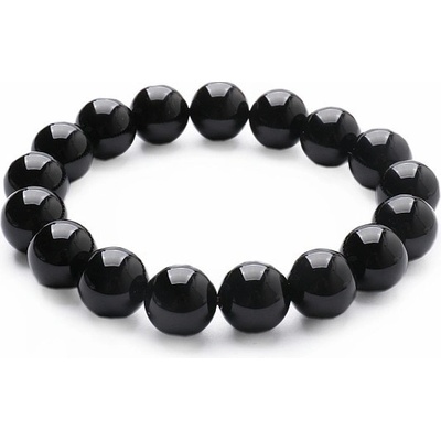 Nefertitis Onyx luxusní náramek z velkých korálků NF10899