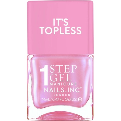 Nails Inc. London It's Topless Gel Nail Polish 14 ml, Addison