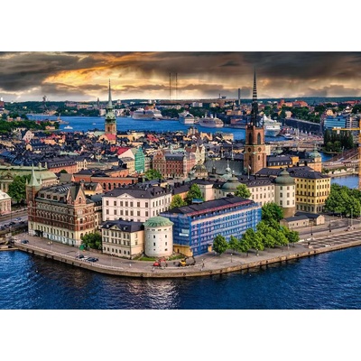Ravensburger - Puzzle Stockholm, Sweden - 1 000 piese