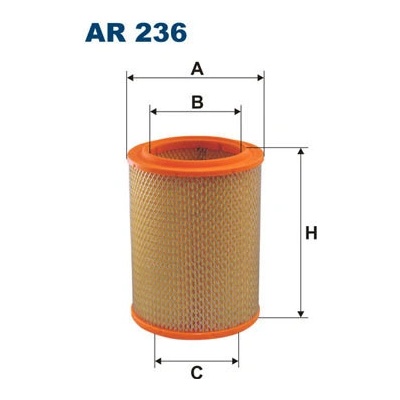 Vzduchový filter FILTRON AR 236