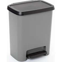 Kôš KIS Compatta, 25L, čierny/sivý, na odpadky
