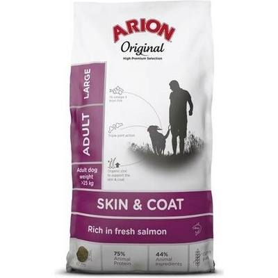 Arion Original Skin & Coat Adult Large Salmon Rice 12 kg